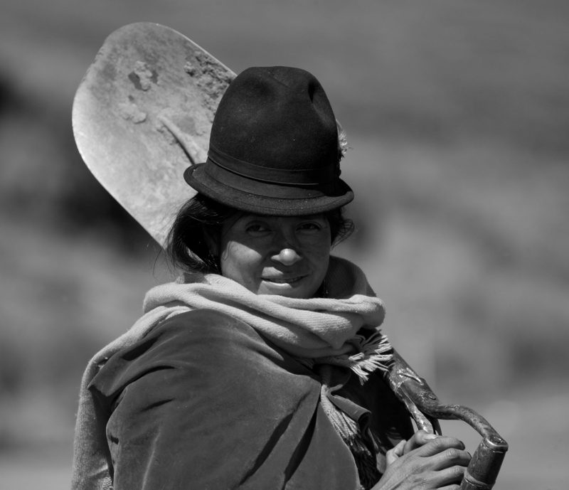 Campesina, vía Flores